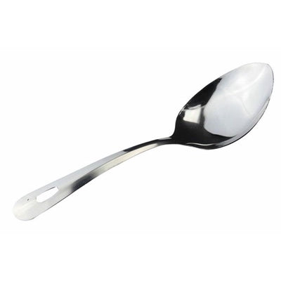 STAINLESS STEEL SOLID SERVING SPOONS