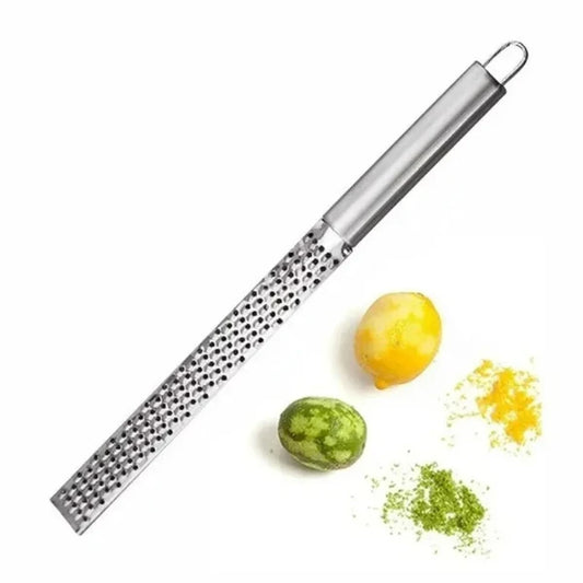 Grater Cheese Zester Lemon Carrot Orange nut Parmesan Long Stainless Steel