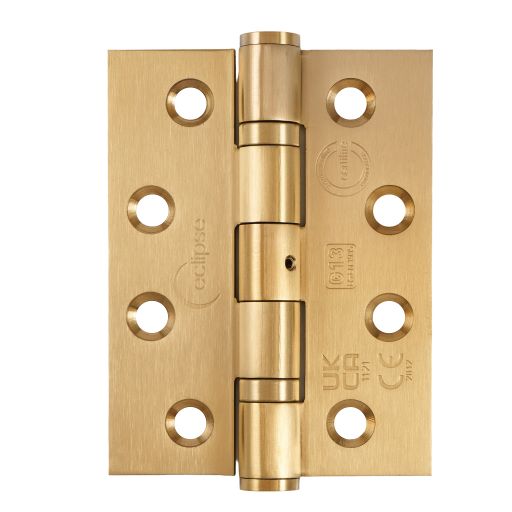 Grade 13 Ball Bearing Hinge Satin Brass Polished