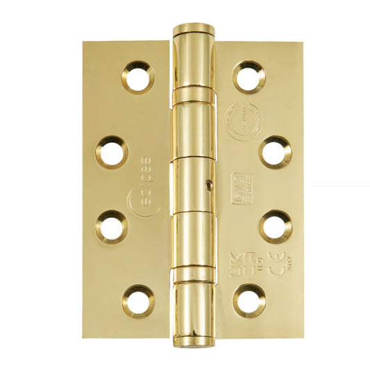 Grade 13 Ball Bearing Hinge Polished Brass