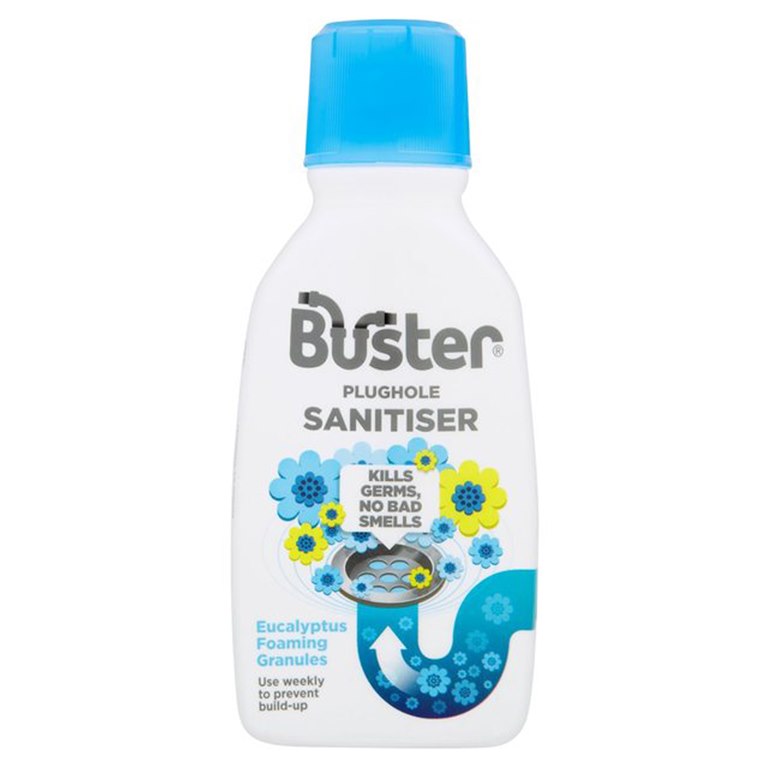 Buster Plughole Clean and Fresh Eucalyptus Foaming Granules 300ml