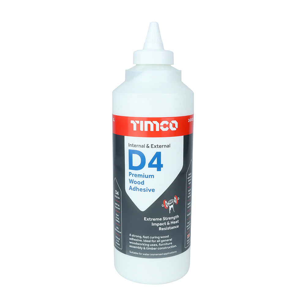 Internal & External D4 Premium Wood Adhesive