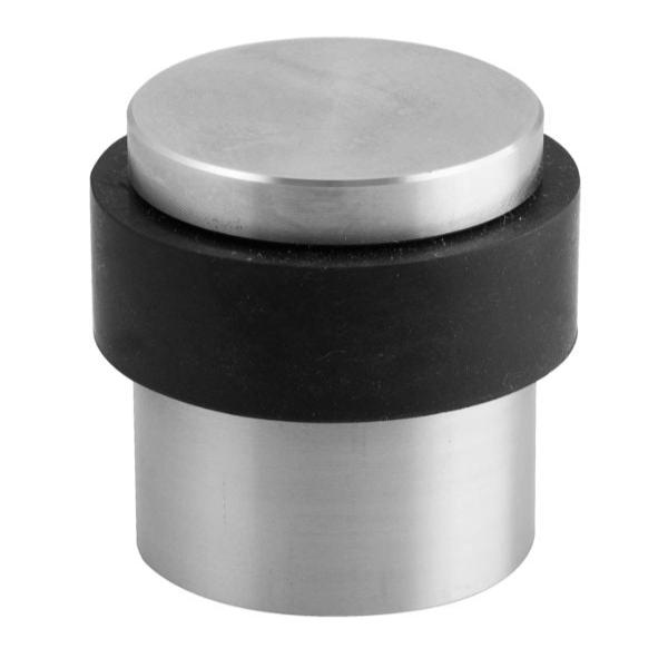 Solid Stainless Steel Rubber Buffer Floor Door Stop