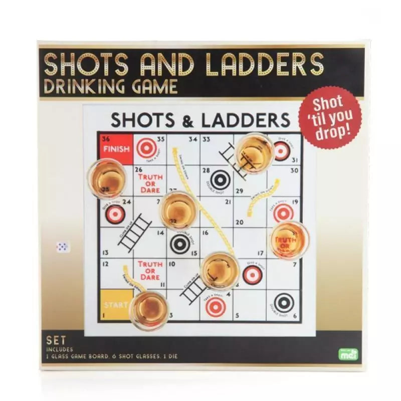 SHOTS & LADDERS DRINKING GAME ALCOHOL ADULTS ONLY PARTY ACTIVITY FUN