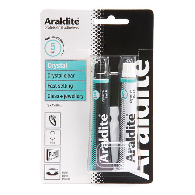 Araldite Crystal Tubes 2 x 15ml