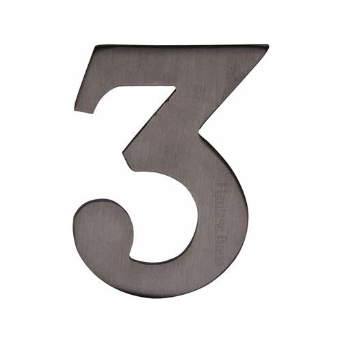 FRONT DOOR NUMBERS SELF ADHESIVE 51MM -C1568