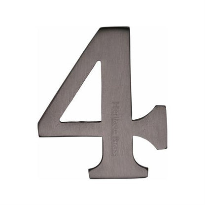 FRONT DOOR NUMBERS SELF ADHESIVE 51MM -C1568