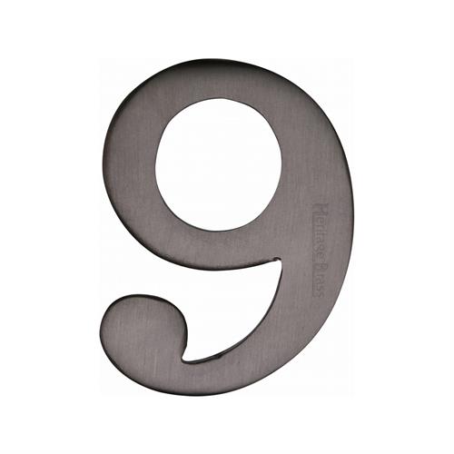 FRONT DOOR NUMBERS SELF ADHESIVE 51MM -C1568