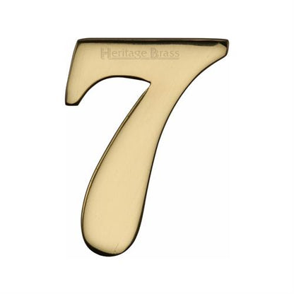 FRONT DOOR NUMBERS SELF ADHESIVE 51MM -C1568