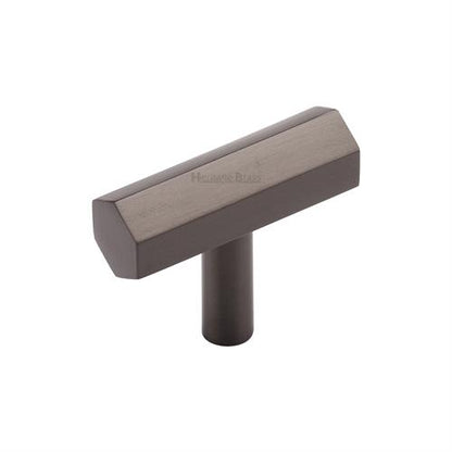 Hexagon T-Bar Cabinet Knob