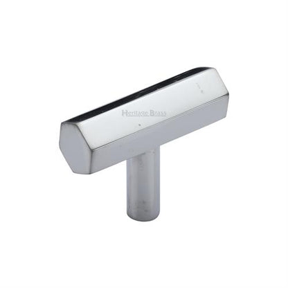 Hexagon T-Bar Cabinet Knob