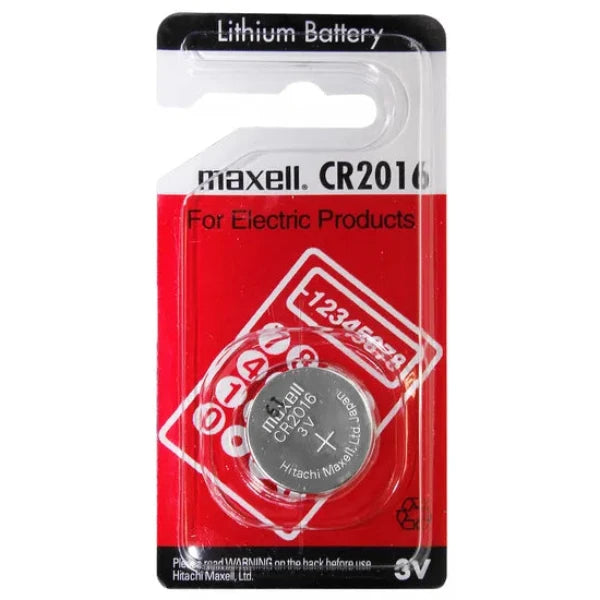 Maxell Lithium Batteries CR2016