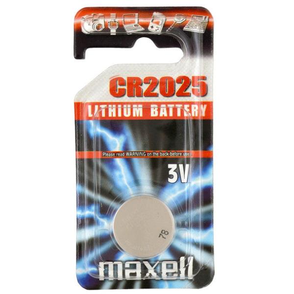 Maxell CR2025 Coin Cell Battery | 1 Pack