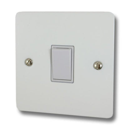 Flat White Light Switch (1 Gang) - G+H FW1W