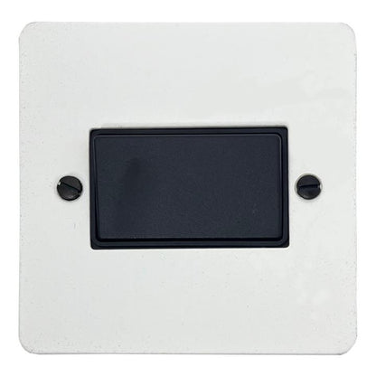 Flat White Fan Isolator Switch (White Switch) - G+H FW69W