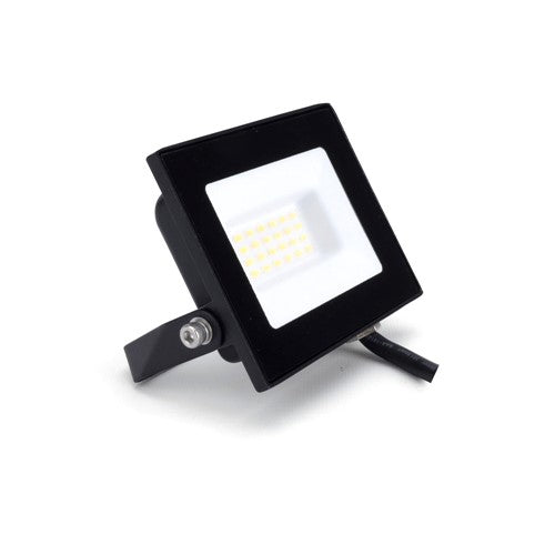 COMPACT SLIM FLOODLIGHT 20W 2000LM 4000K 120 BEAM 100LM/W IP65 IK08 INTEGRAL LED BLACK