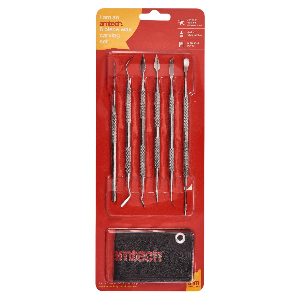 6pc wax carving set