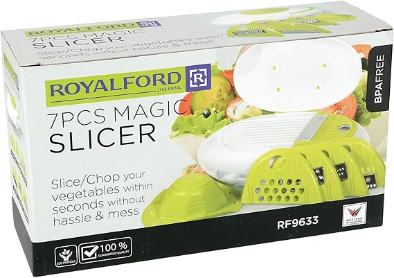 Royalford 7 Pcs Magic Slicer