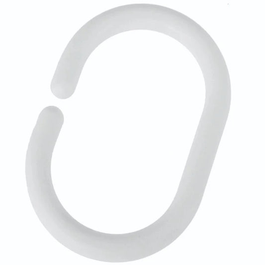 Shower Curtain Ring White