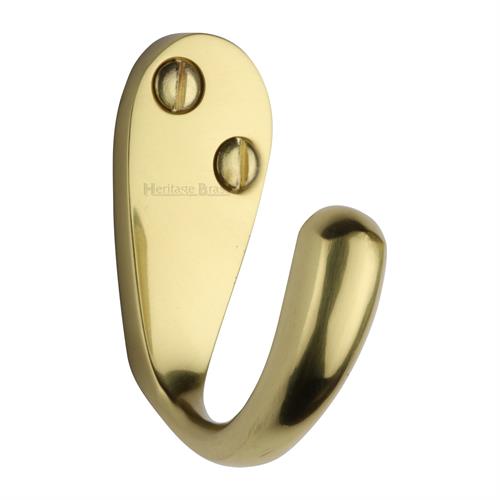 Curved Single Robe Hook