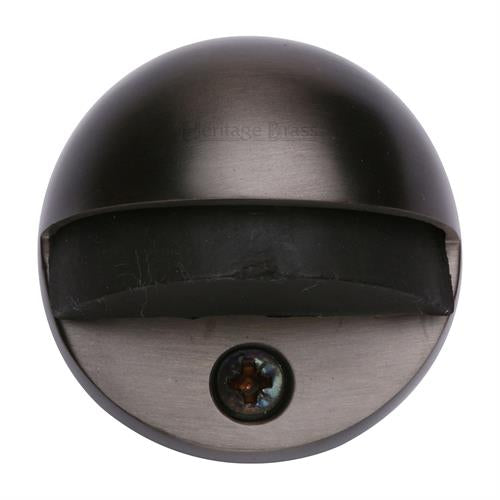 Round Shielded Floor Mounted Door Stop