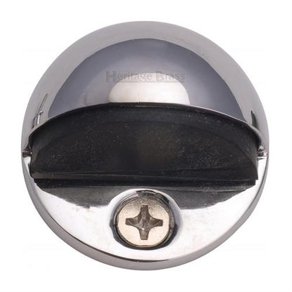 Round Shielded Floor Mounted Door Stop