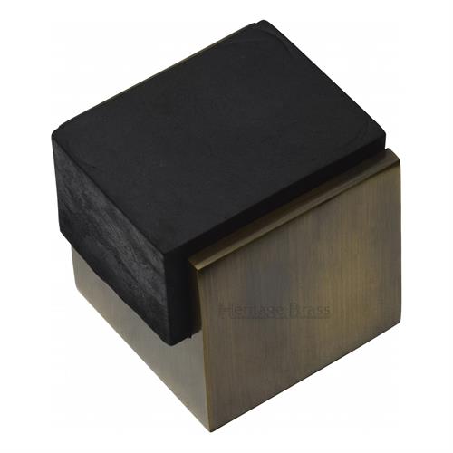 Square Floor Mounted Door Stop - V1082