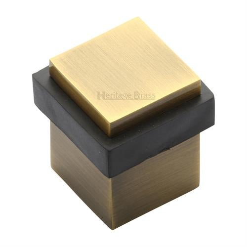 Square Floor Mounted Door Stop - V1089