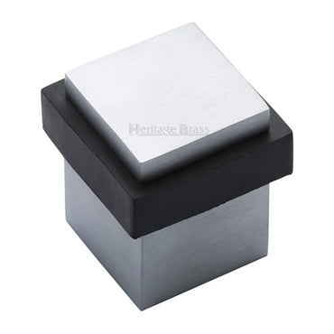 Square Floor Mounted Door Stop - V1089