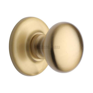 Round Center Door Knob - V901-