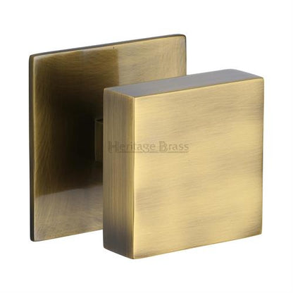 Square Centre Door Knob