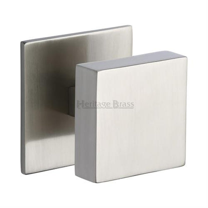 Square Centre Door Knob