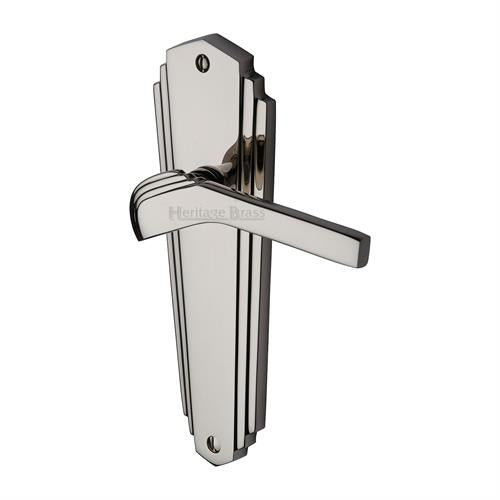 Waldorf Door Handle on Plate (Lever Latch)